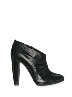 PIERRE HARDY - PLATFORM GATHERED LOW BOOTS