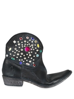 STRATEGIA - JEWELLED VINTAGE LOW BOOTS