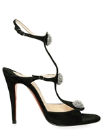 CHRISTIAN LOUBOUTIN - SPARTENVOL CRYSTAL MULTI STRAP SANDALS