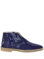 SEGNI E SENSI - PATENT CHUKKA BOOT STYLE LACE-UP SHOES