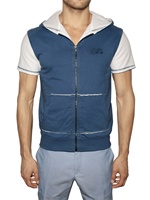DIRTY ITALIAN JOB - SHORT SLEEVE HOODED JERSEY SWEATSHIRT