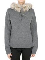 MARIA KAYA - MAGLIA CON PELLICCIA