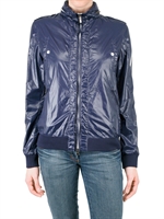 ADD - SHINY NYLON ZIPPED SPORT JACKET