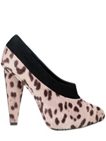 DOLCE & GABBANA - LEOPARD SUEDE EDGE ANKLE BOOTS