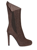 JIL SANDER - TWEED FLAIRED EDGE LOW BOOTS