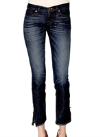J BRAND - KURZGESCHNITTENE SKINNY STRETCH JEANS