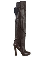 AZZARO - KNEE HIGH TASSEL BOOTS
