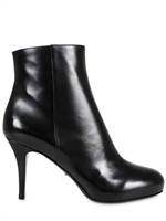 SERGIO ROSSI - LOW ZIP BOOTS