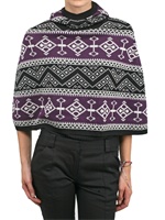 ARNE&CARLOS - LIMIT.ED HOODED PONCHO SWEATER