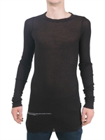 RICK OWENS - LIMIT.ED JERSEY LONG SLEEVED
