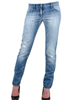 DOLCE & GABBANA - DESTROYED SLIM GISELE JEANS