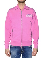 DSQUARED - DEAN&DAN DSQUARED ZIP FLEECE SWEATSHIRT