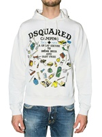 DSQUARED - DSQUARED FLEEC HOODIE SWEATSHIRT
