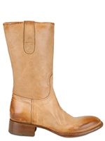 ROCCO PISTOLESI - KANGAROO LEATHER SIDE ZIP LOW