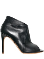 RUPERT SANDERSON - PEEP TOE BOOTY BOOTS
