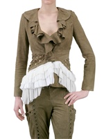 ALTUZARRA - SUEDE LEATHER JACKET