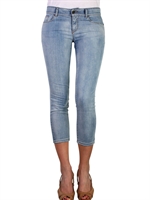 SEE BY CHLOE' - CAPRI STRETECH DENIM JEANS