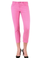 SEE BY CHLOE' - CROPPED STRETCH GABARDINE JEANS