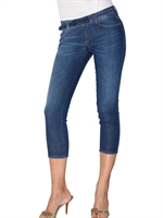 SEE BY CHLOE' - CROPPED STRETCH DENIM JEANS