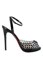 CHRISTIAN LOUBOUTIN - ST JEANNETTE BLACK STUDS SANDALS