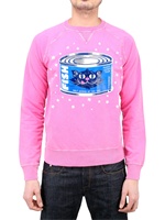 DSQUARED - FLEECE PUSSY LICKS FISH SWEATSHIRT