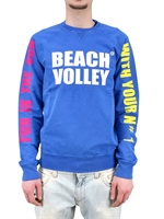 DSQUARED - WASHED FLEECE BEACH VOLLEY SWEATSHIRT