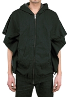 PLEASURE PRINCIPLE - FLEECE KIMONO SLEEVE HOODIE SWEATSHIRT