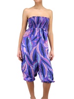 CHARLOTTE SPARRE - PRINTED FEATHERS JUMPSUIT