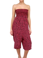 CHARLOTTE SPARRE - PRINTED LEOPARD ALLOVER JUMPSUIT