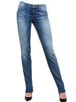 JOE'S JEANS - CIGARETTE HANNAH STRETCH DENIM JEANS