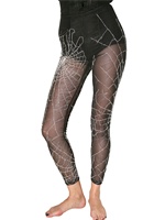 MARJAN PEJOSKI - TULLE STRETCH EMBROIDERED LEGGINGS