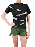 LOHA VETE - DESTROYED METALL NETZ T-SHIRT