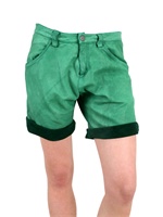 DROME - LOOSE FIT LEATHER SHORTS