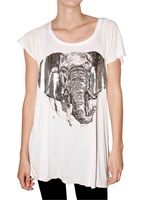 LAUREN MOSHI - ELEPHANT JERSEY T-SHIRT