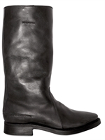 DIOR HOMME - PULL-ON CALFSKIN BOOTS