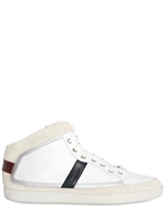 DIOR HOMME - SUEDE INSERTS CALF SNEAKERS
