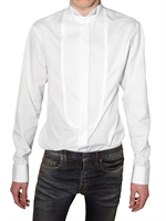 DIOR HOMME - PIQUET POPLIN SHIRT