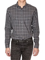 DIOR HOMME - CHECK POPELINE SHIRT
