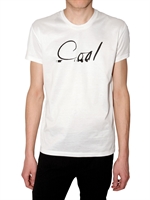 DIOR HOMME - COAL PRINT JERSEY T-SHIRT