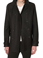DIOR HOMME - BROADCLOTH PEA COAT
