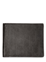 DIOR HOMME - COATED CANVAS LOGOED WALLET