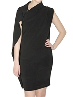LANVIN - SOFT STRETCH WASHED WOOL DRESS