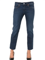 NOTIFY - STRETCH DENIM CAPRI JEANS