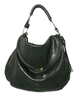 PAURIC SWEENEY - BORSA A TRACOLLA IN PELLE MARTELLATA