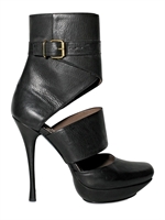 LANVIN - 140MM NAPPA ANKLE BOOTS