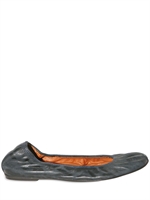 LANVIN - LEOPARD PRINT CLASSIC BALLERINA FLATS