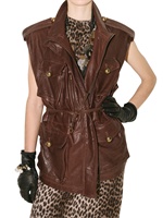LANVIN - VINTAGE VEST LEATHER JACKET