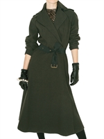 LANVIN - FELTED DRILL COAT