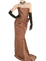 LANVIN - WASHED SATIN DRESS