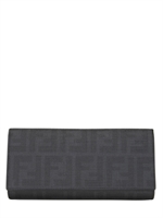 FENDI - LOGO JACQUARD LONG WALLET
